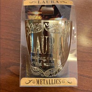 🚪NIP Laura metallic Votive & Tealight Holder